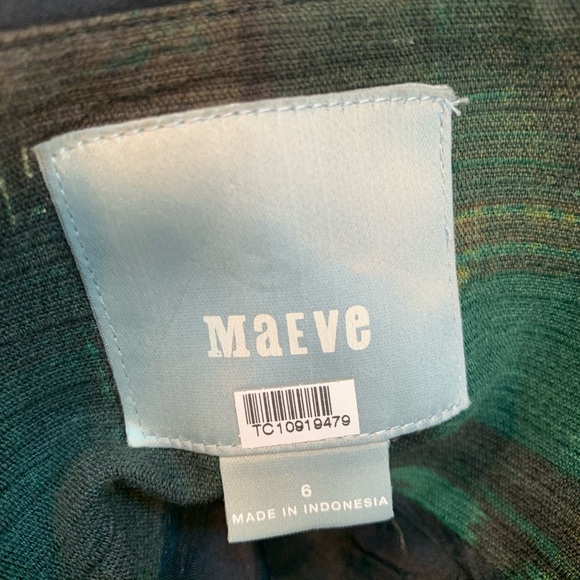 Gorgeous green 50s style a line dress by Maeve with pockets - Picture 4 of 4